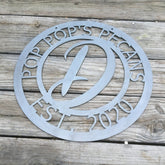 Custom Metal Sign Last Name Metal Sign Custom Last Name Sign Metal Address Sign Wedding Gift Custom Metal Sign Decorations